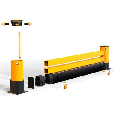 Industrial Protection-Barrel racking and Shelving 2 rails and socket 2