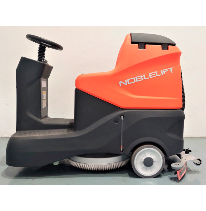 Laveurs--Scrubber Industriel avec Pilote jusqu'à 530mm Diam. Brosse