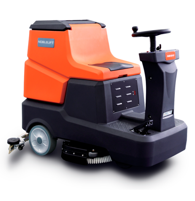 Scrugger--Scrubber Industriale con Driver Up 810mm Diam. Spazzola