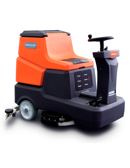 Scrubber Machines--Scrubber dryer Industrial with Driver Up 810mm Diam. Brush