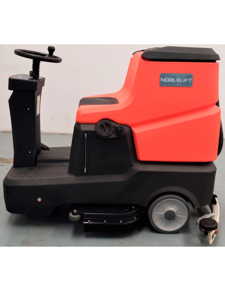 Scrubber Machines--Scrubber dryer Industrial with Driver Up 810mm Diam. Brush
