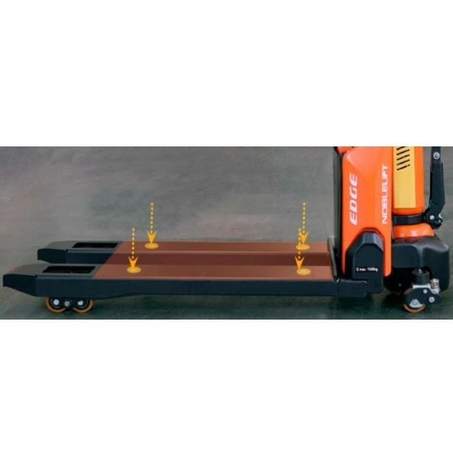 Transpallet Pesatori--Transpallet pesatore Elettrico 1500kg (Nessuna stampante)