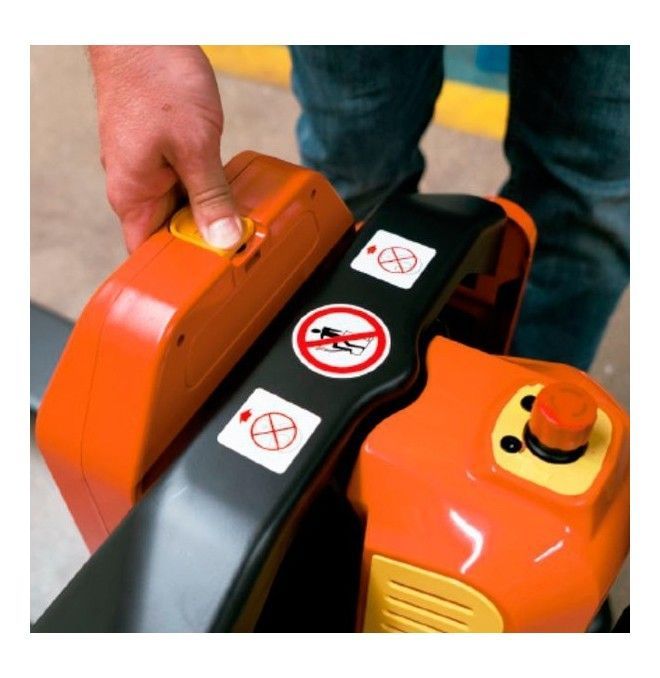 Weighing Pallet Trucks--Weighing pallet truck Electric 1500kg (with printer)