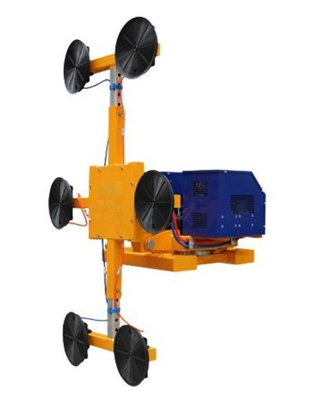 Implementos Especiais-Ventosa 400kg garfos empilhadeira