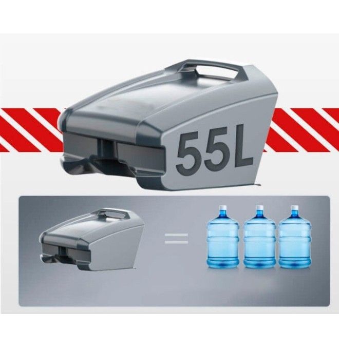 Barredoras Industriales--Barredora Manual con spray 920mm de ancho barrido y de 55L