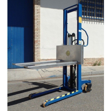 Special Stackers--Manual stacker with Weighing 1000kg to 1200mm elevation