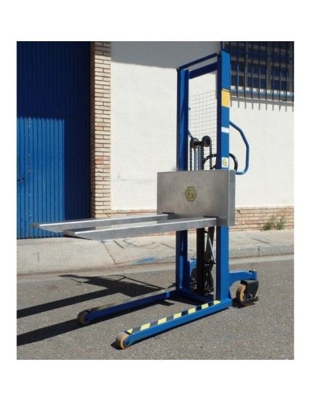 Special Stackers--Manual stacker with Weighing 1000kg to 1200mm elevation