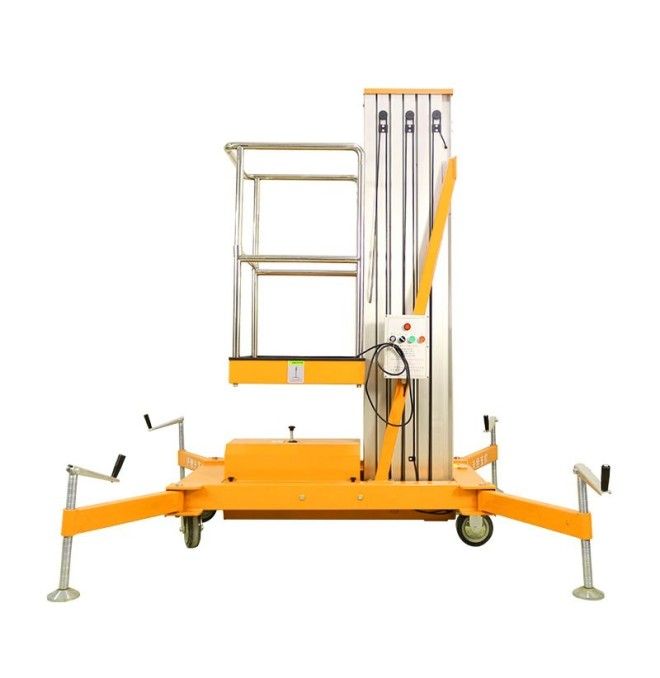 Plataformas unipersonales--Plataforma Elevadora 10m-125kg (a cable)