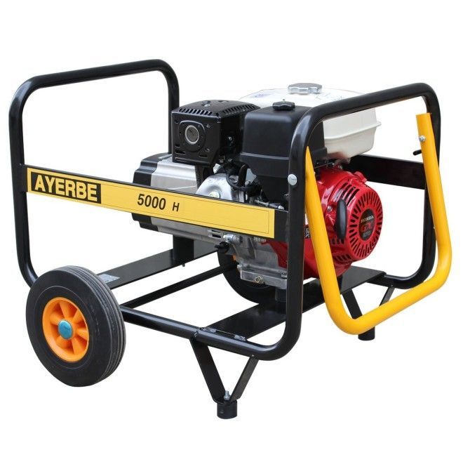 Grupos Geradores Portáteis--Grupo gerador Motor de 5kva Honda 270A - Gasolina