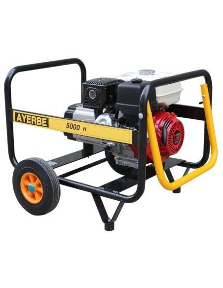 Grupos electrógenos portátiles--Grupo Electrógeno 5kva motor Honda 270A - Gasolina