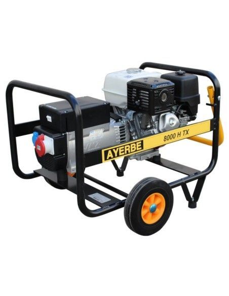 Grupos Geradores Portáteis--Grupo gerador Motor 8kva TX Honda 390A - Gasolina