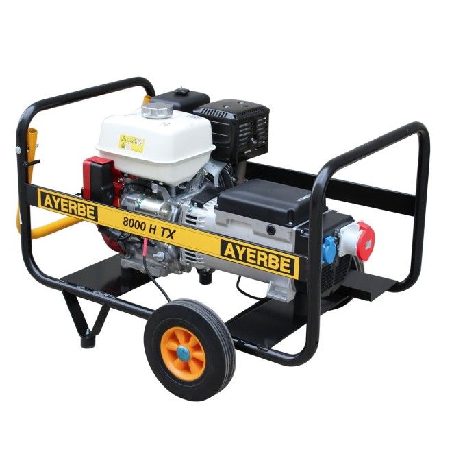 Grupos electrógenos portátiles--Grupo Electrógeno 8kva TX motor Honda 390A - Gasolina