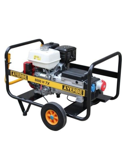 Grupos Geradores Portáteis--Grupo gerador Motor 8kva TX Honda 390A - Gasolina
