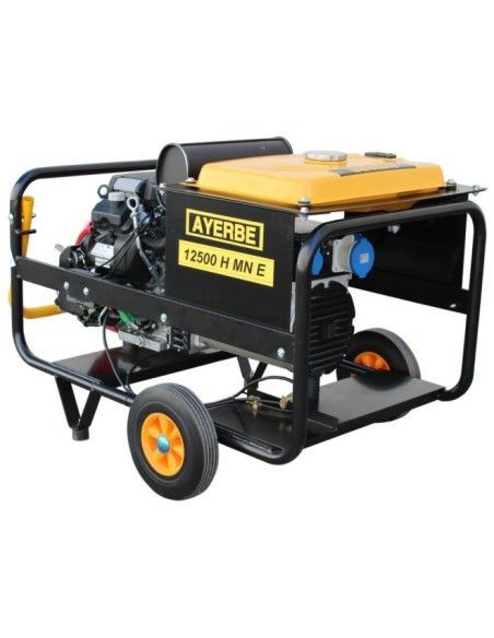 Grupos electrógenos portátiles--Grupo Electrógeno 12,5kva MN motor Honda 630A - Gasolina