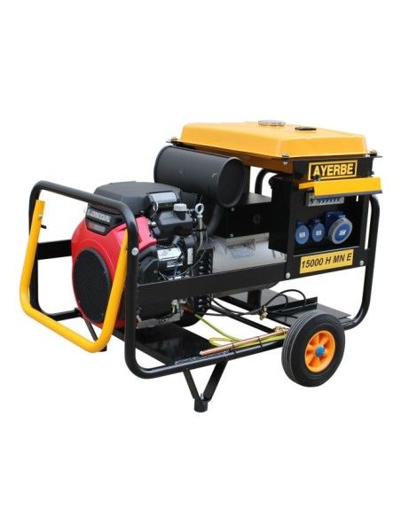 Grupos electrógenos portátiles--Grupo Electrógeno 15kva MN motor Honda 690A - Gasolina