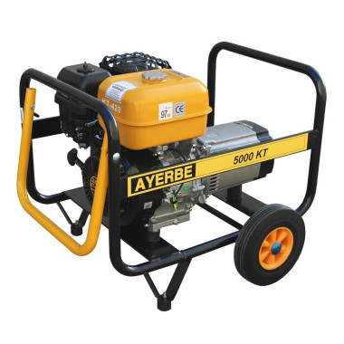 Grupos Geradores Portáteis-Gerador Gasolina 5000W KT MN 220V/110V