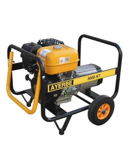Grupos Geradores Portáteis-Gerador Gasolina 5000W KT MN 220V/110V