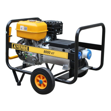 Portable Generator Sets--Generator Gasoline 8000W KT MN 220V/110V