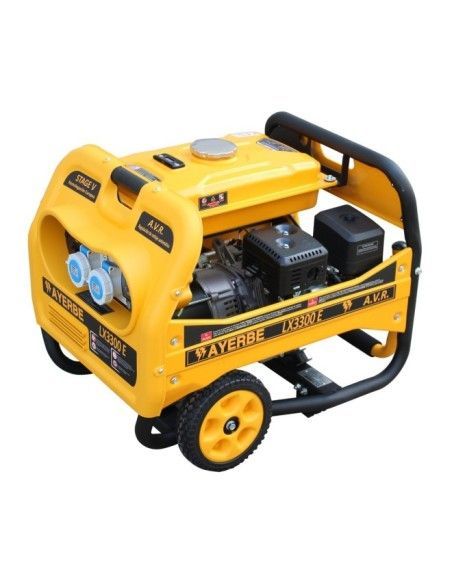 Groupes Générateurs Portables--Generator Gasoline LX3300 E KT-175