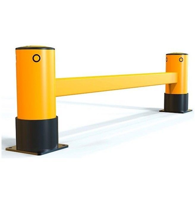 Industrieschutz-Barrel regale von 1 Schiene 2,4M