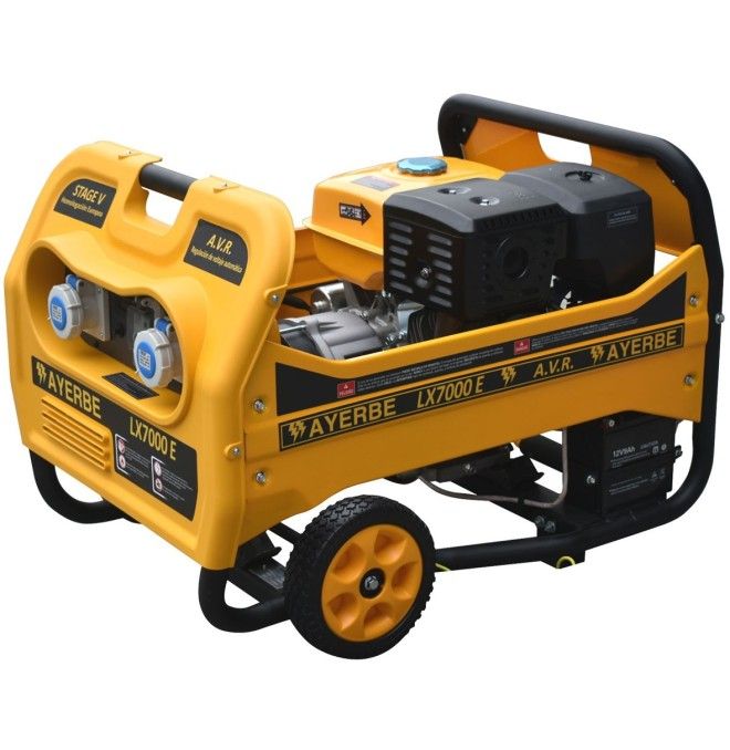 Groupes Générateurs Portables--Generator Gasoline LX7000 E KT-192