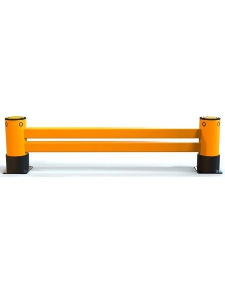 Industrieschutz-Barrel regale 2 Schiene 2,4M