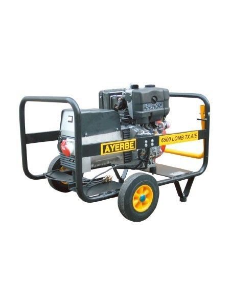 Grupos Geradores Portáteis-- Gerador diesel 6500 Lombardini TX A / E