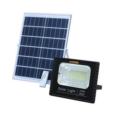 Foudre--FOCO SOLAR 25W /AY avec télécommande