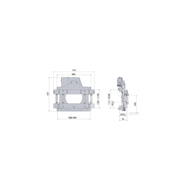 A bord: ventilateurs, pinces,...--Rotator pour 360o b) volant - FEM2 1800KG