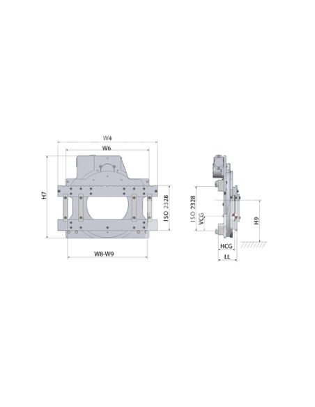 A bordo: soffiatori, morsetti,...--Rotatore per 360o carriola - FEM2 1800KG