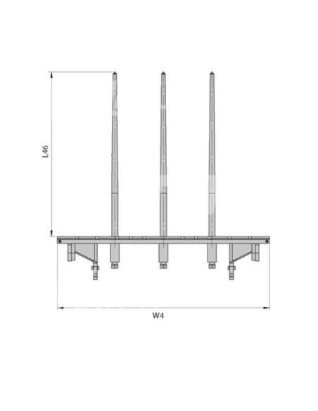 On board: blowers, clamps,...--Heno 2500KG Bullets