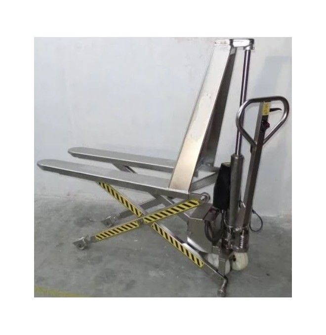 Transpallet a Forbice--Transpallet Forbici zincate 1150x540mm, carico 1000kg