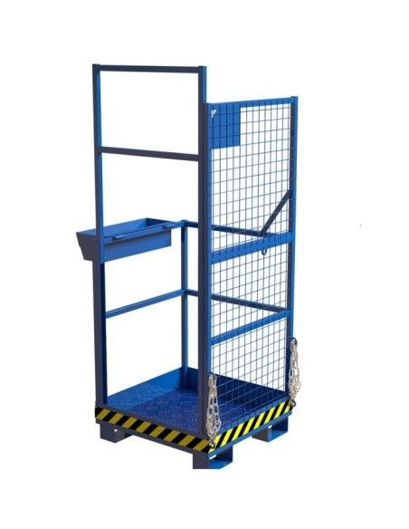 Arbeitsbühnen--Käfig Hochladen von Personen Einpersonen-Radbarrow (für mehr als 6 Höhenmeter)