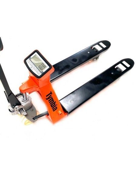 Weighing Pallet Trucks-TYMBIA-Weighing pallet truck 2000kg (No Printer) with Nylon Wheels