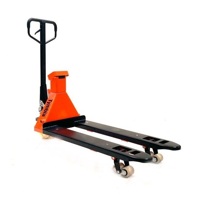 Transpalettes Peseurs-TYMBIA-Transpalette peseur 2000kg (Pas d'imprimante) avec roues Nylon