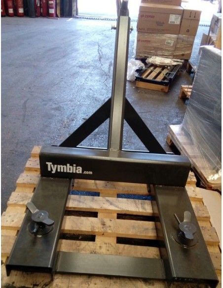 Sobre tablero: volteadores, pinzas,…--Gancho para Big Bag para horquillas de carretilla