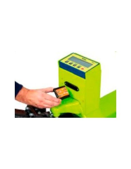 Transpaletas Pesadoras--Transpaleta pesadora de 2500kg y 1185mm - Control de carga
