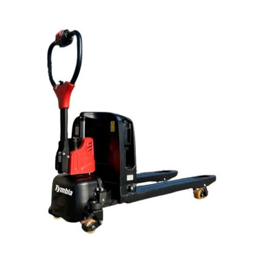 Electric Pallet Trucks-TYMBIA-Electric pallet truck 1500kg Extra Lithium (with stabilizer wheels)