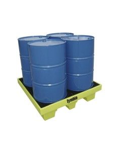 Cubetas de polietileno & metálicas--Cubeta polietileno 4 bidones