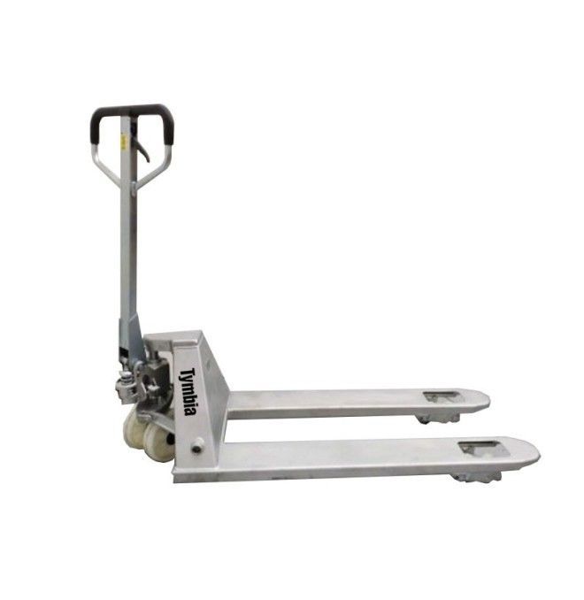 Transpalettes Inox et Galvanisés--Transpalette galvanisé 2500kg 1150x540mm