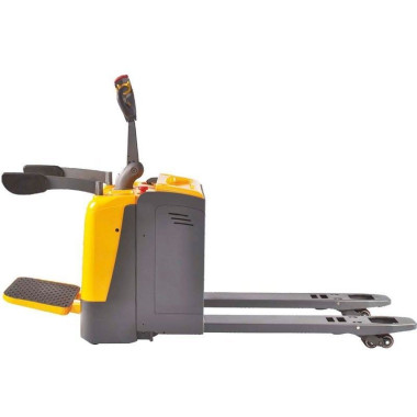 Transpallet Elettrici--Transpallet elettrico 3000kg con piattaforma e batteria al litio