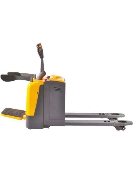 Transpallet Elettrici--Transpallet elettrico 3000kg con piattaforma e batteria al litio
