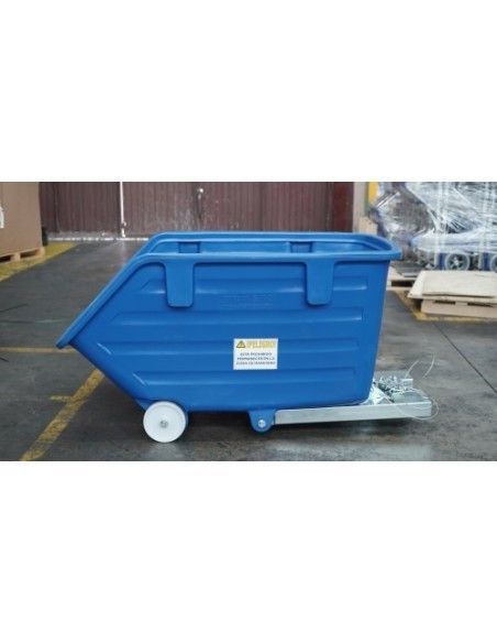 Recipiente Inclinável--Recipiente Inclinável 750L automático em PVC