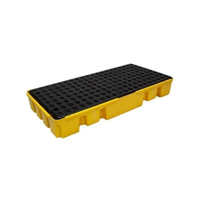 Eimer aus Polyethylen und Metall – Polyethylen-Sammler, 2 Fässer hoch 175