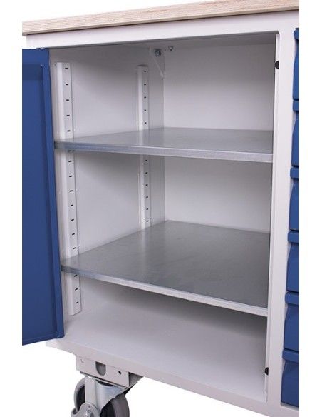 Carros und Banken-Workshops-Auto werkzeuge mit 6 schubladen und rädern