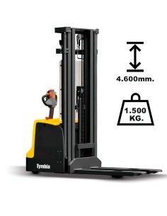 Garibers électriques - Empileur électrique 1500kg à 4600mm - 24V / 210AH 2