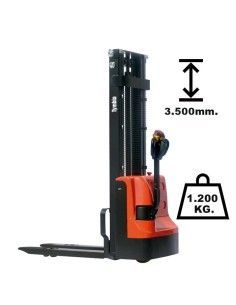 Stackers électriques - Empileur électrique 1200kg à 3500mm - 24V / 100Ah 2