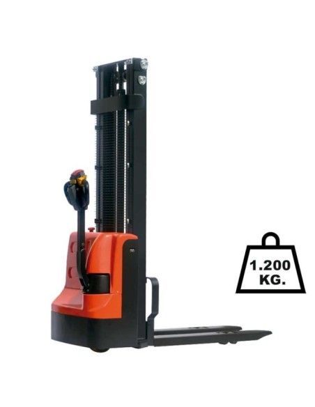 Impilatore elettrico - Impilatore elettrico 1200 kg a 3500mm - 24V / 100Ah