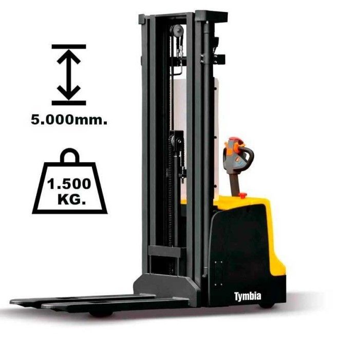 Elektrische Stapler - Elektrischer Stapler 1500kg bis 5000 mm - 24V / 210AH