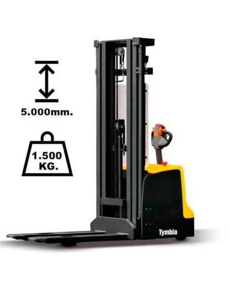 Elektrische Stapler - Elektrischer Stapler 1500kg bis 5000 mm - 24V / 210AH